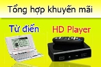 Giải trí số - Tổng hợp khuyến mãi HD player & từ điển tháng 8