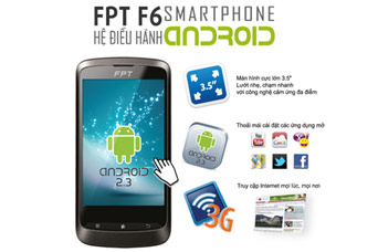 Điện thoại - FPT tiếp tục ra mắt smartphone giá rẻ F-mobile F6