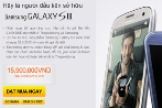 Mua Galaxy SIII tặng quà đến 9.8 triệu
