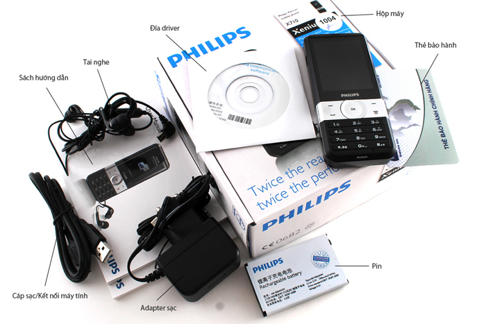 Bộ bán hàng Philips X710 Bộ bán hàng Philips X710
