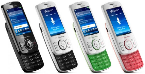 Sony Ericsson Spiro W100i có nhiều lựa chọn