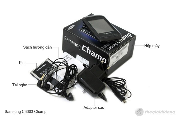 Bộ bán hàng chuẩn của Samsung Champ C3303 Bộ bán hàng chuẩn của Samsung Champ C3303