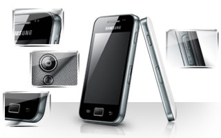 Thiết kế thời trang  của Samsung Galaxy Ace S5830