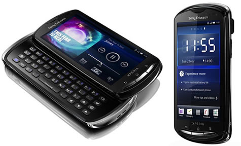 Điện thoại Sony Ericsson Xperia Pro