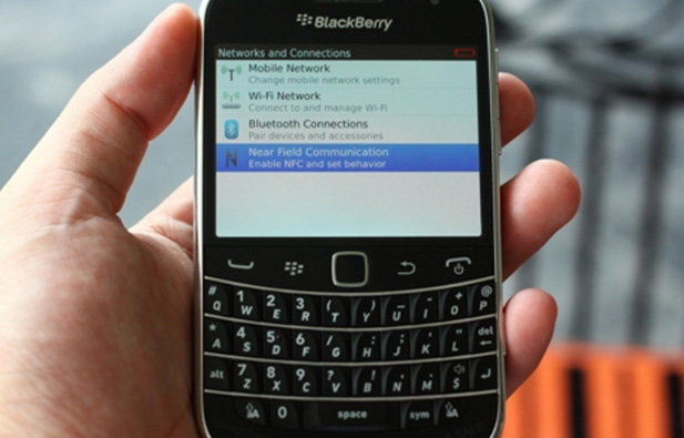 NFC BlackBerry Bold Touch 9900