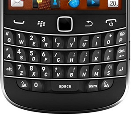 Màn hình BlackBerry Bold Touch 9900