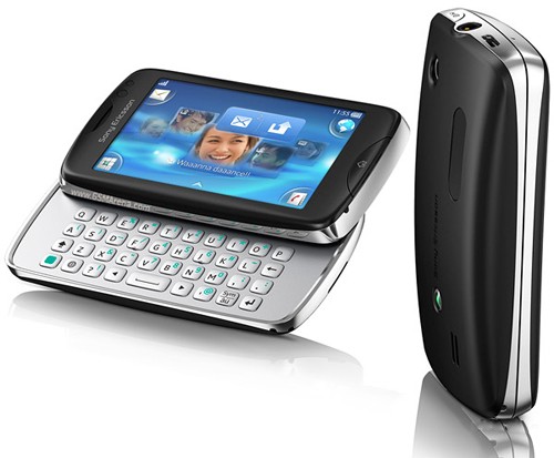 Sony Ericsson txt pro - giao diện timescape