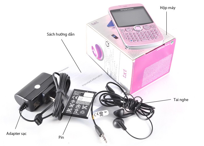 Bộ bán hàng chuẩn của SonyEricsson CK13i Bộ bán hàng chuẩn của SonyEricsson CK13i