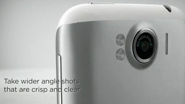 HTC Sensation XL - camera 8mp