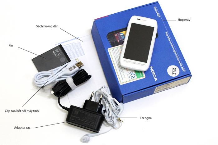 Bộ bán hàng Nokia 603 Bộ bán hàng Nokia 603