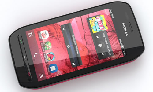 Màn hình của Nokia 603