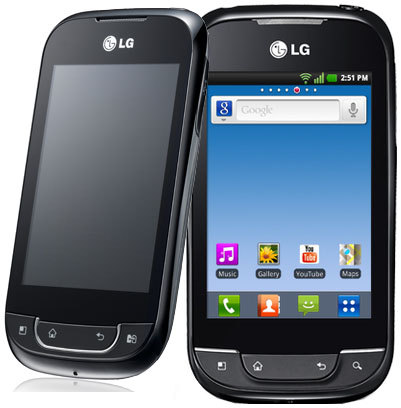 LG Optimus Net P69 sử dụng hệ điều hành Android phiên bản 2.3