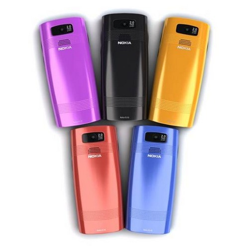 Nokia X2-02 trẻ trung với 5 màu sắc khác nhau