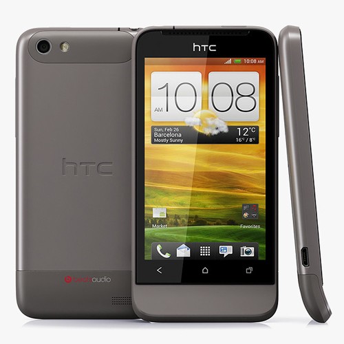 Thiết kế gọn gàng sang trọng của HTC One V