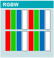 Bổ sung màu trắng vào bảng màu RGB tăng độ sáng cho màn hình