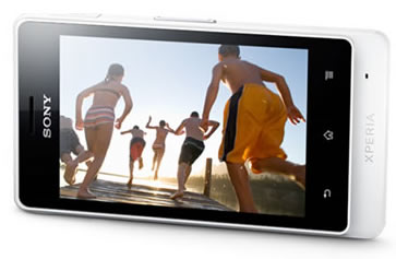 Sony Xperia Go có màn hình đẹp ấn tượng