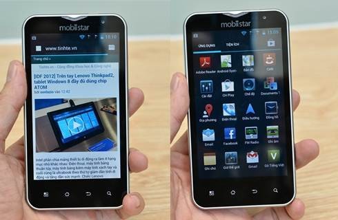 Mobiistar Touch Kem 430 - trải nghiệm kho ứng dụng Google Play