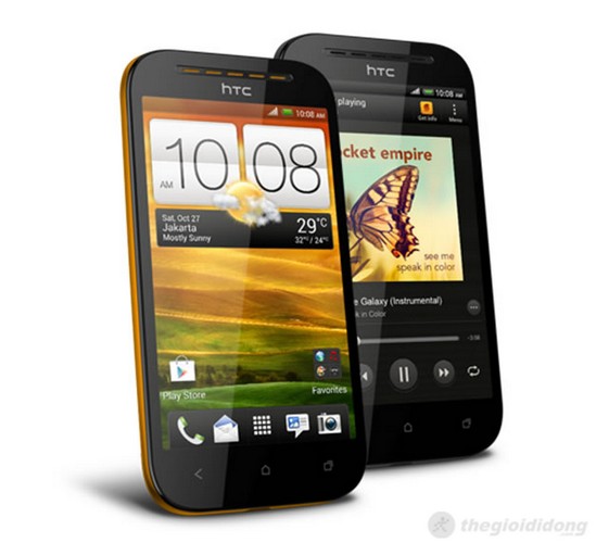 HTC Desire SV có giao diện Sense rất đẹp và tiện dụng