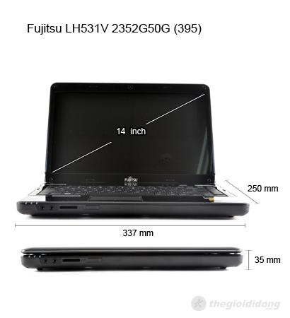 Kích thước Fujitsu FUJITSU lh531vV Kích thước Fujitsu FUJITSU lh531vV