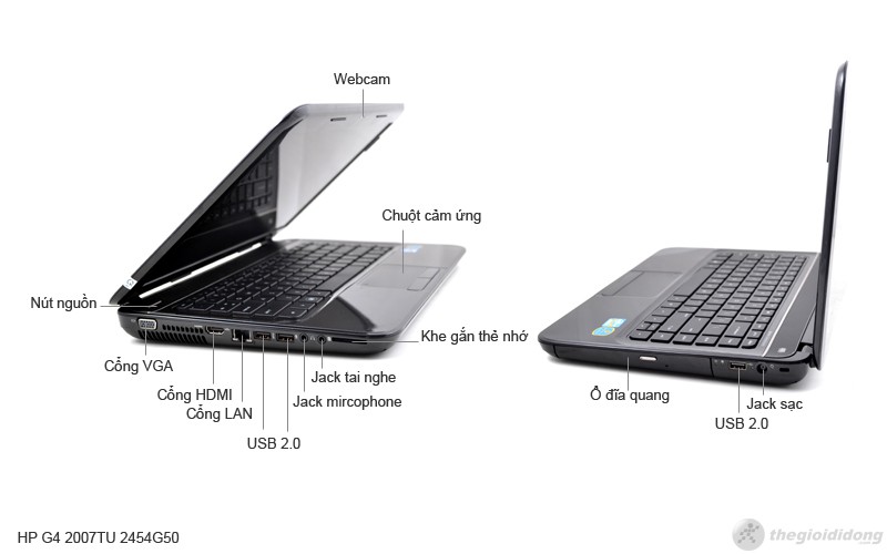 Mô tả chức năng Hp G4 2007TU 2454G50 Mô tả chức năng Hp G4 2007TU 2454G50