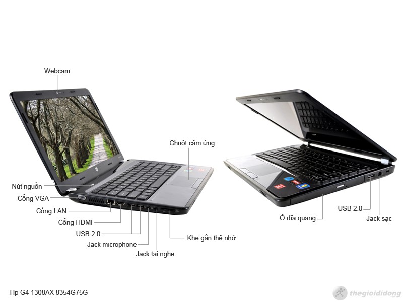 Mô tả chức năng HP Pavilion G4-1308AX Mô tả chức năng HP Pavilion G4-1308AX