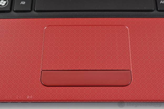Touchpad rộng rãi