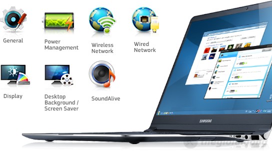 Làm chủ chiếc laptop với các phầm mềm hỗ trợ của Samsung