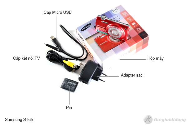 Bộ bán hàng chuẩn của Samsung ST65 Bộ bán hàng chuẩn của Samsung ST65