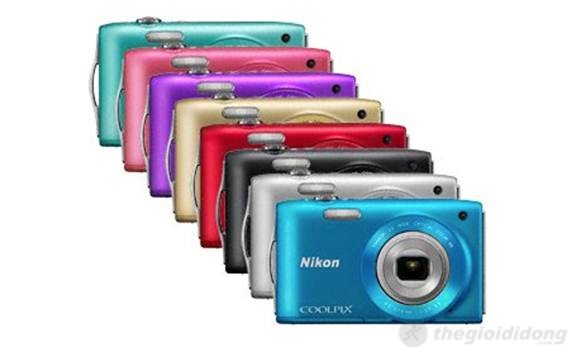 Nikon Coolpix S3300 với 8 màu sắc cho người dùng lựa chọn