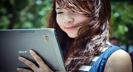 Máy có kết nối 3G trực tiếp tốc độ cao tiện cho sử dụng ngoài trời