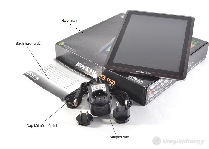 Bộ bán hàng Archos Arnova 9 G2 - Wifi 8GB Bộ bán hàng Archos Arnova 9 G2 - Wifi 8GB