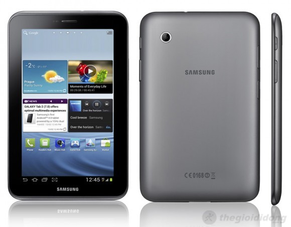 Samsung Galaxy Tab 2 7.0, máy tính bảng 7” của Samsung 