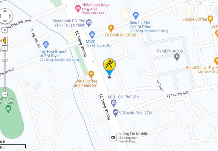 Nếu bạn đang tìm kiếm cửa hàng Điện máy XANH 222 Hùng Vương tại TP. Tuy Hòa Phú Yên, hãy sử dụng bản đồ đường đi để tìm đường thuận tiện nhất. Với đội ngũ nhân viên nhiệt tình và sản phẩm chất lượng, Điện máy XANH sẽ mang đến cho bạn trải nghiệm mua sắm tuyệt vời nhất.