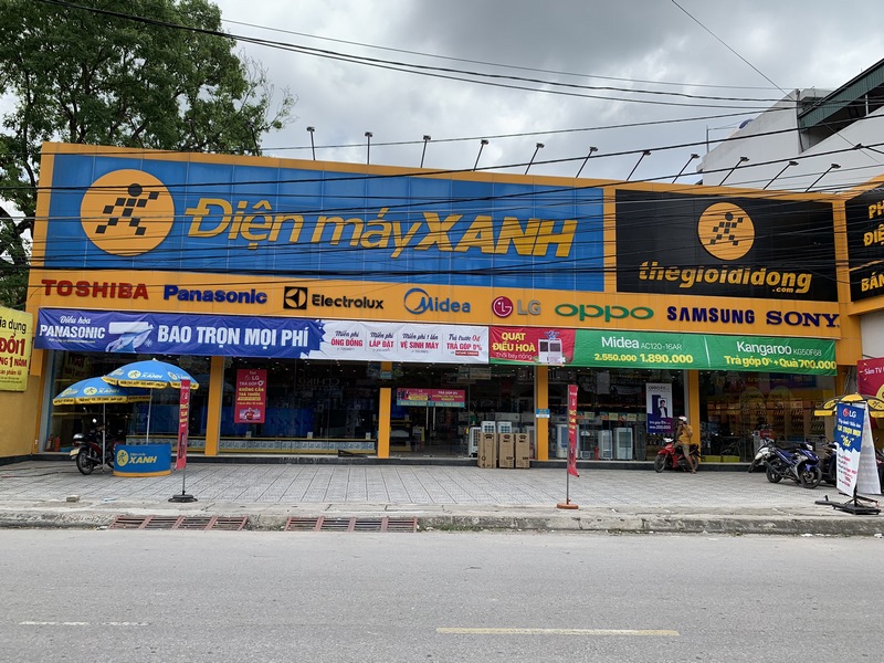 ĐIỆN MÁY XANH TẠI KHU VỰC GHẼ HUYỆN CẨM GIÀNG