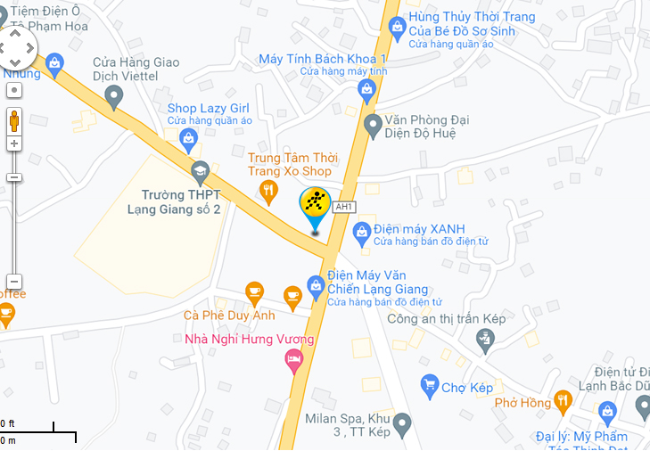 Điện máy XANH Thị Trấn Kép tại Huyện Lạng Giang  Bắc Giang thông tin địa  chỉ số điện thoại