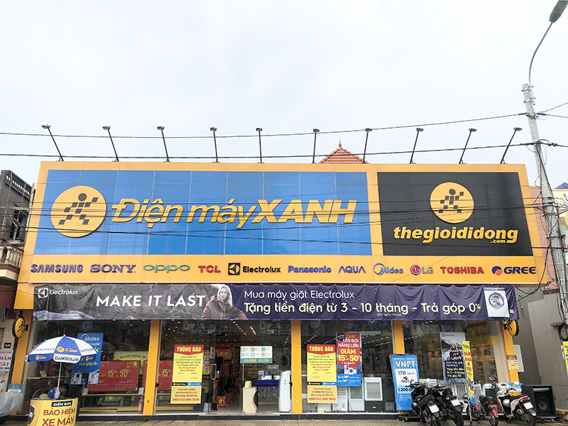 SIÊU THỊ ĐIỆN MÁY XANH CHUYÊN CUNG CẤP THIẾT BỊ ĐIỆN TỬ VÀ GIA DỤNG