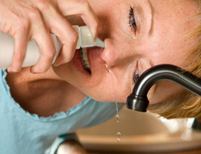 cách pha nước muối rửa mũi