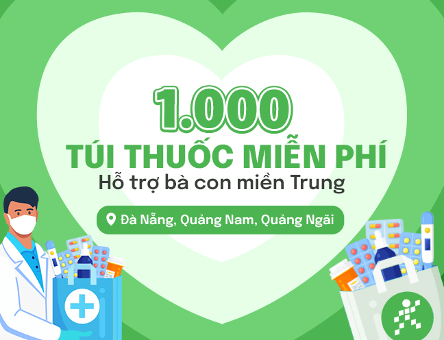 An Khang hỗ trợ 1000 túi thuốc miễn phí đồng hành cùng bà con miền Trung vượt bão Noru!