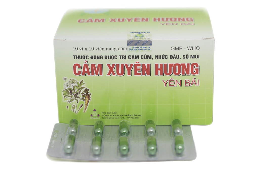 Cảm Xuyên Hương Yên Bái trị cảm cúm, cảm lạnh