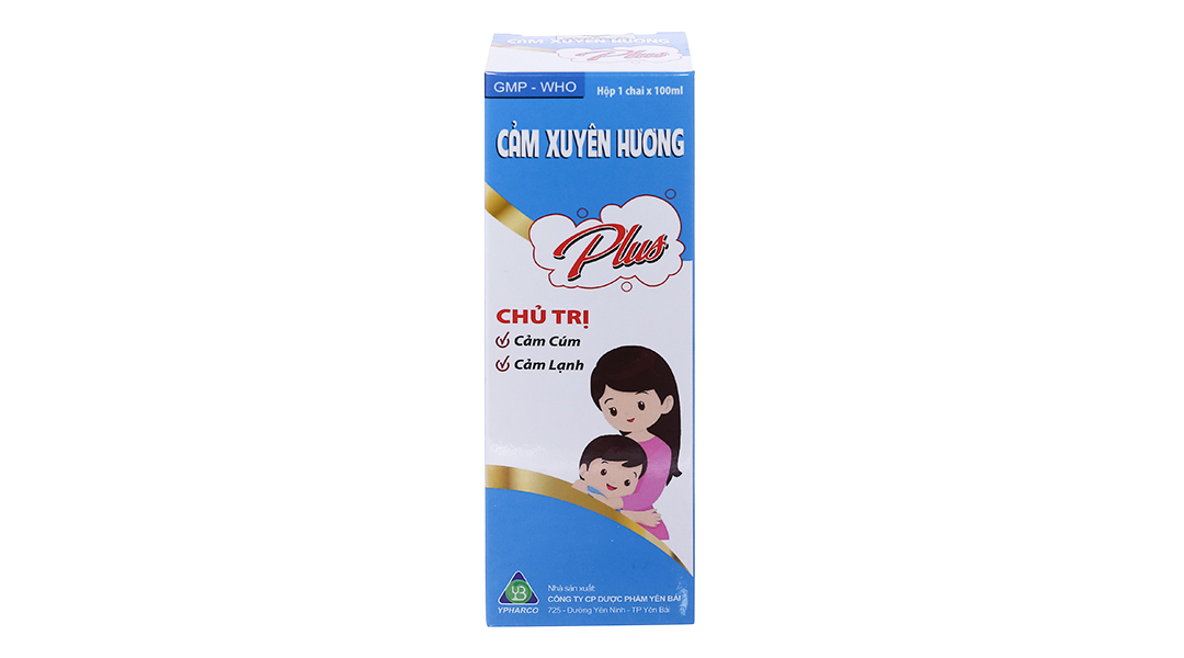 Siro Cảm Xuyên Hương Plus trị cảm cúm, cảm lạnh