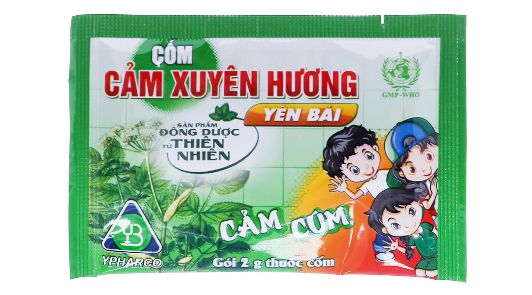 Thuốc cốm Cảm Xuyên Hương Yên Bái giảm triệu chứng cảm cúm, cảm lạnh