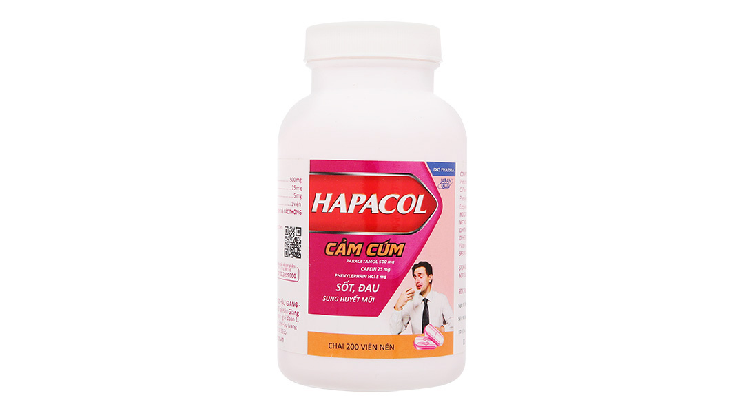 Hapacol Cảm Cúm trị các triệu chứng của cảm cúm