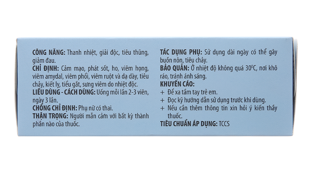 Tác dụng phụ của thuốc xuyên tâm liên: Những điều cần lưu ý khi sử dụng