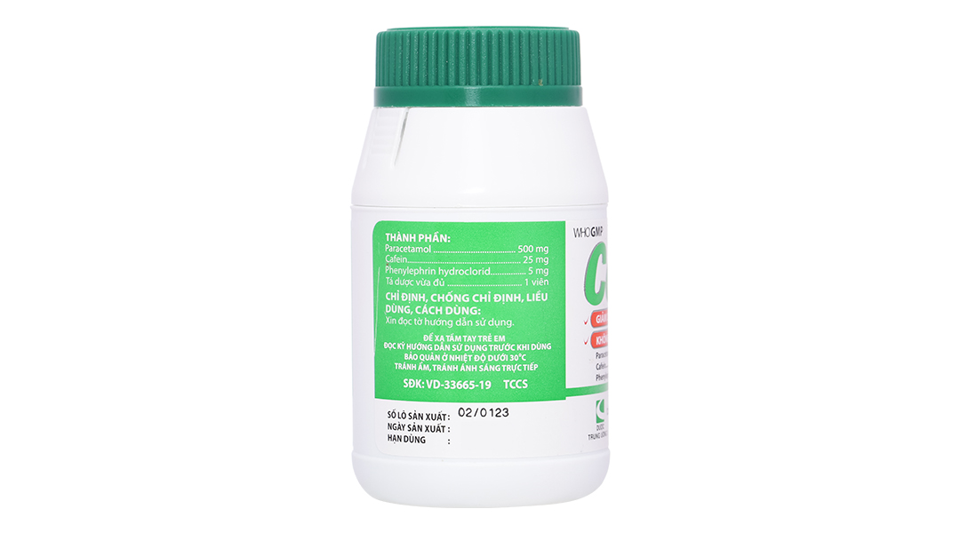 Cetecocenflu trị các triệu chứng cảm cúm
