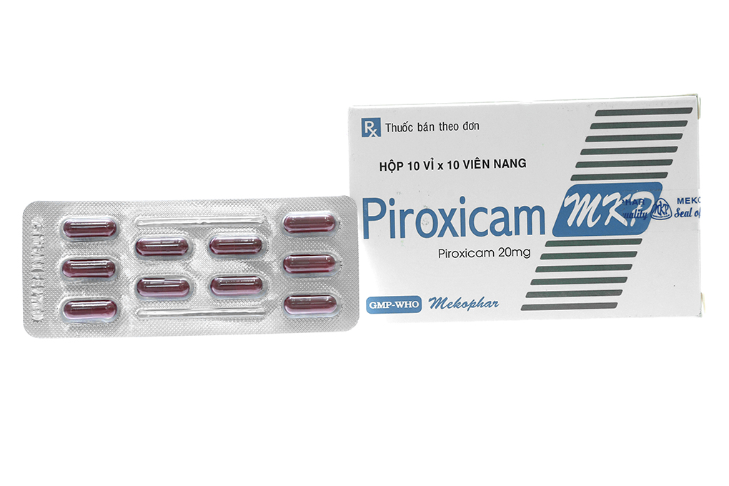 Piroxicam MKP 20mg giảm đau, kháng viêm xương khớp