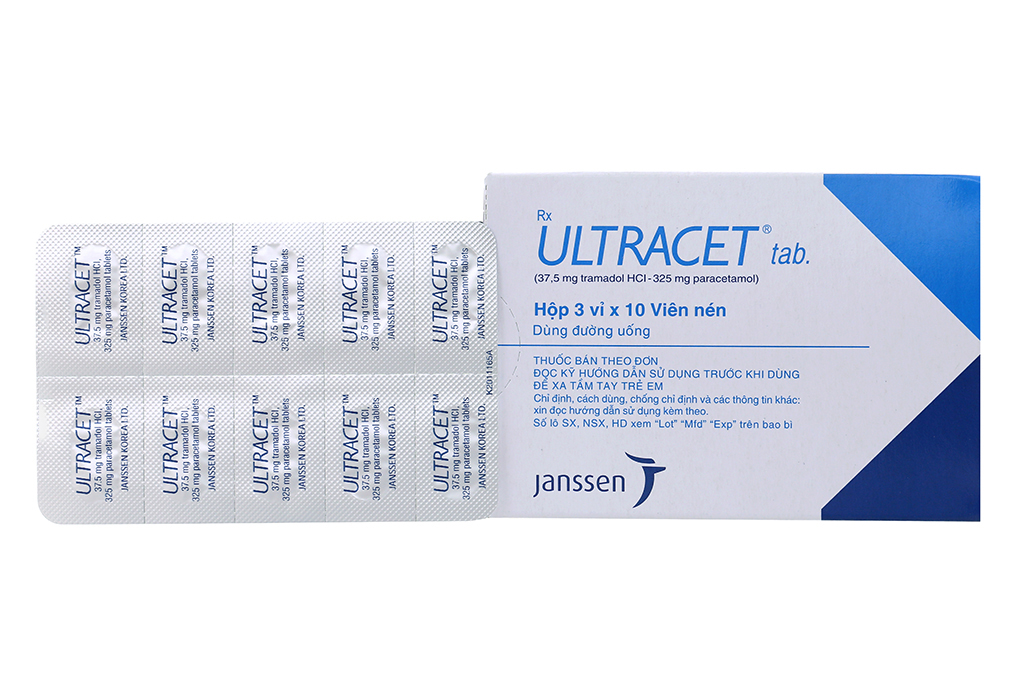 Ultracet trị cơn đau trung bình đến nặng