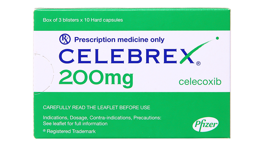 Celebrex 200mg giảm đau, kháng viêm xương khớp