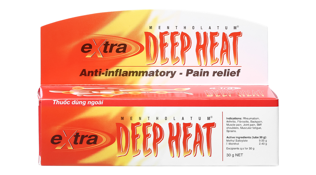 Kem bôi Extra Deep Heat trị đau do thấp khớp, viêm khớp