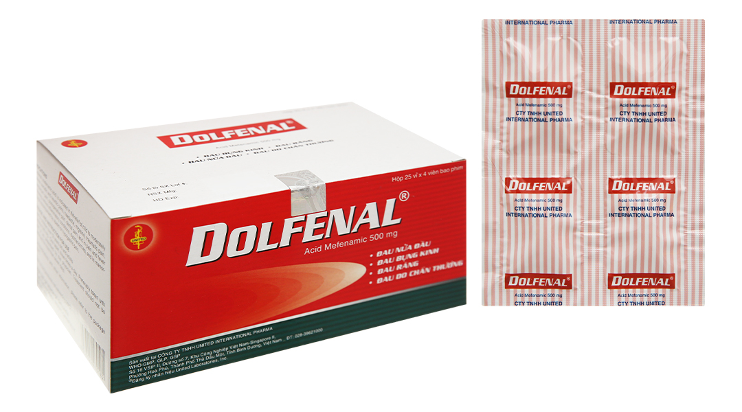 Thông Tin Về Thuốc Giảm Đau Dolfenal 500mg