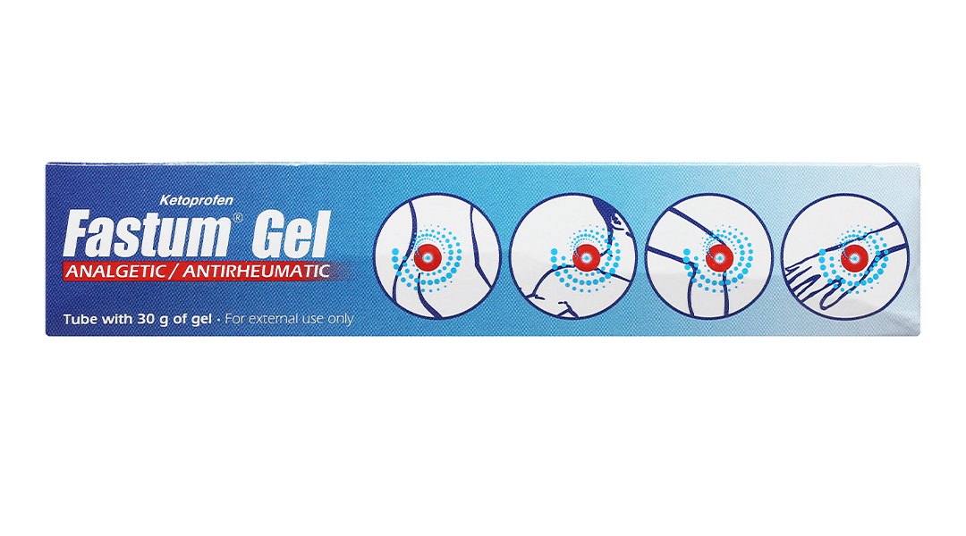 Fastum Gel 2.5% giảm đau, kháng viêm xương khớp